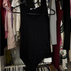 Zara Black Sleeveless Bodysuit